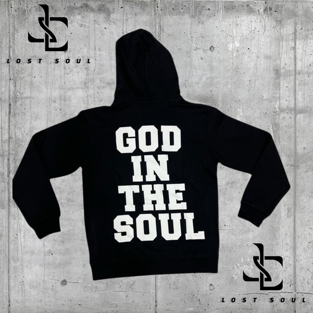 Lost Soul "God In The Soul" Black Hoodie